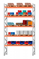 Стеллаж паллетный 5000х2700х1100 5 ярусов Р100.1.5Б120.1.5