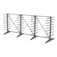 Стеллаж консольный двухсторонний Sortex 1920х4808х1280 8 ярусов