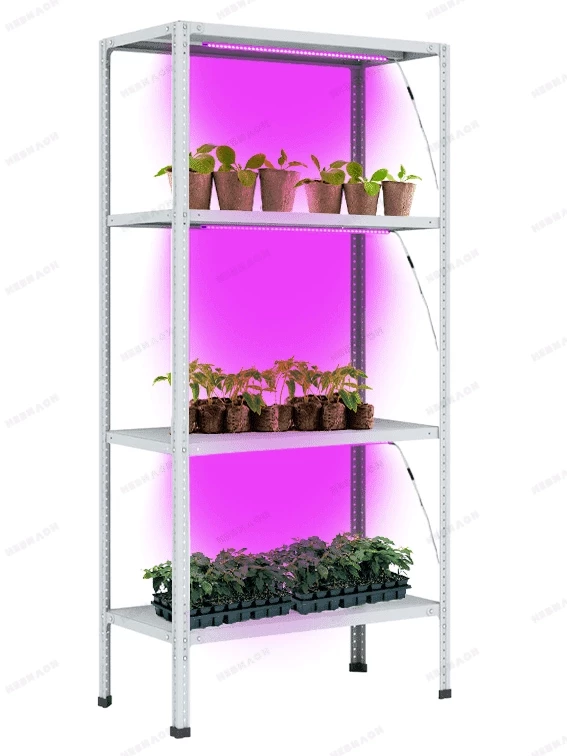 Стеллаж для рассады Невилон Флора 2550х700х500 c 4 полками