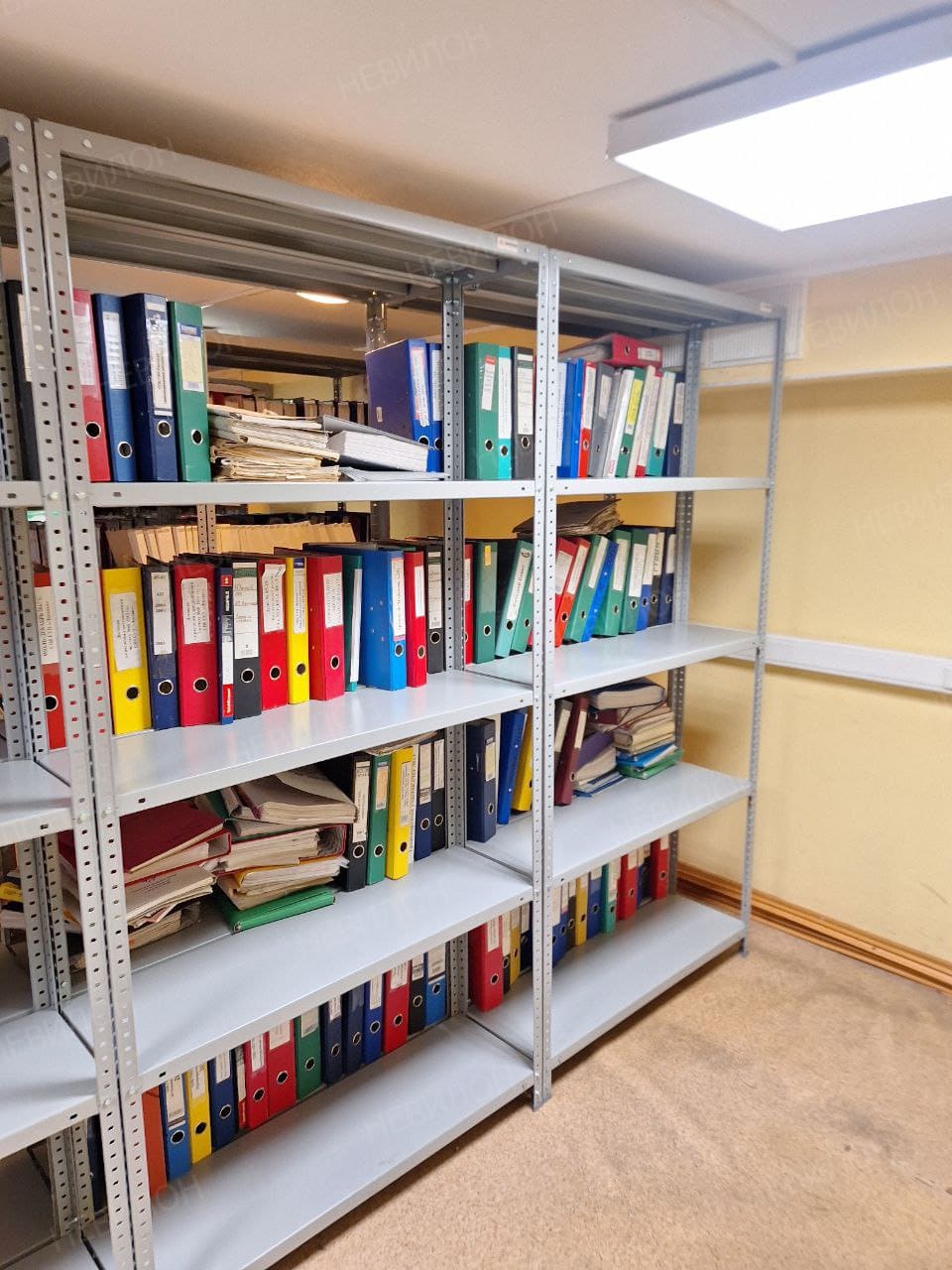 металлические стеллажи для хранения документов